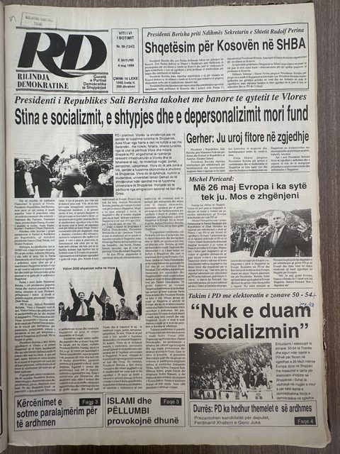Rilindja Demokratike 1996-05-04